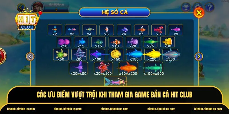 Bắn cá Hit Club