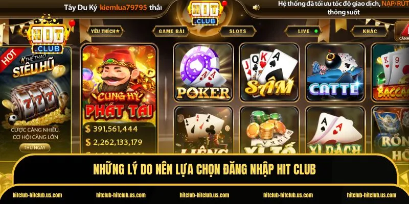 Đăng nhập Hit Club