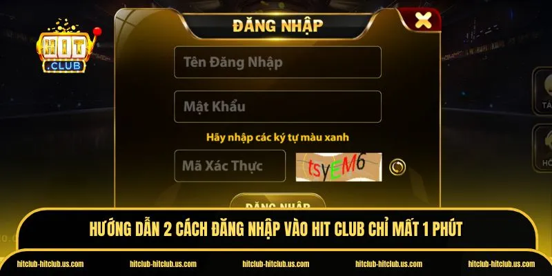 Đăng nhập Hit Club