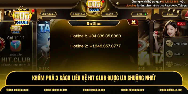 Liên hệ Hit Club