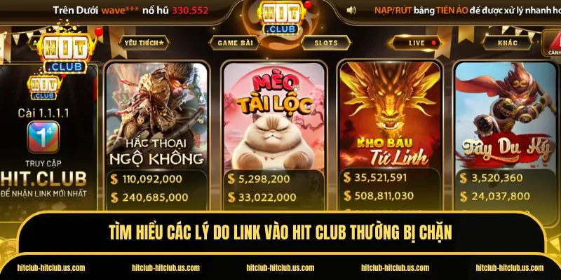 Link vào Hit Club