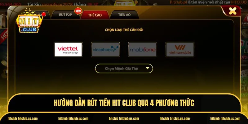 Rút tiền Hit Club