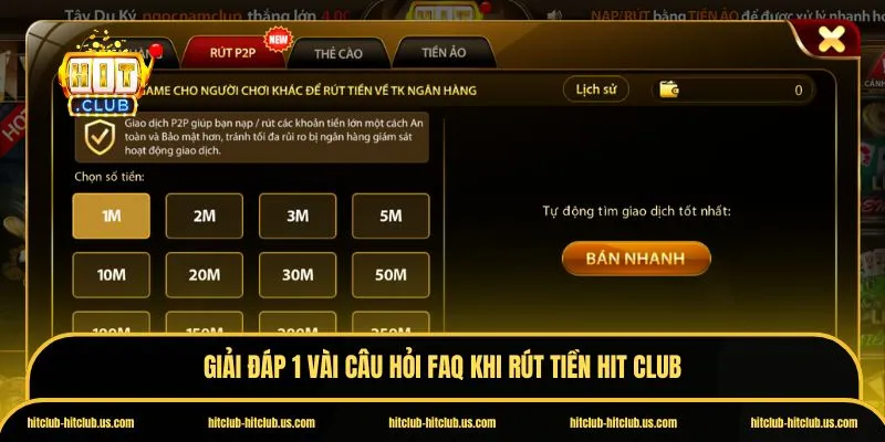 Rút tiền Hit Club